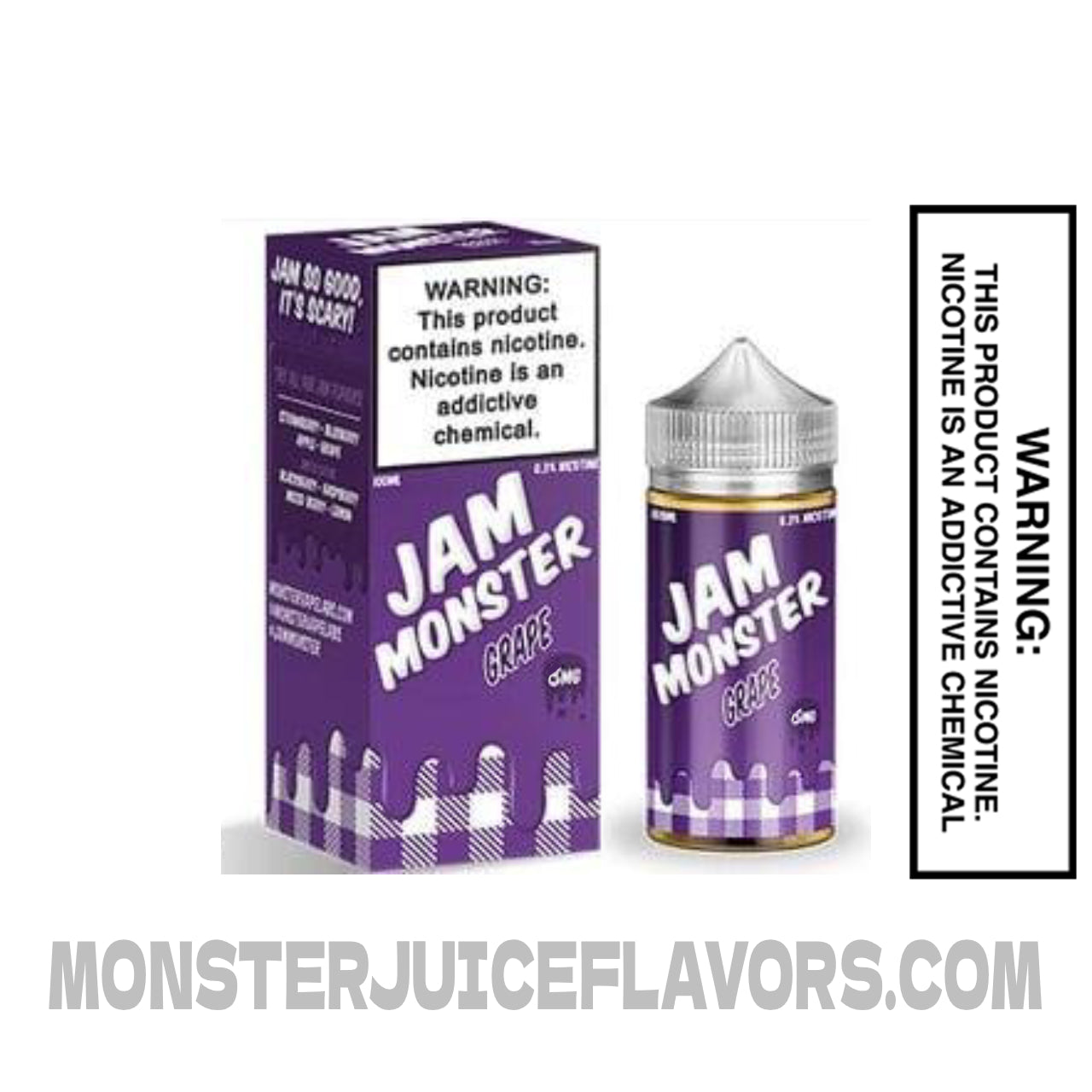 Grape Jam Monster E Liquid - 100ml