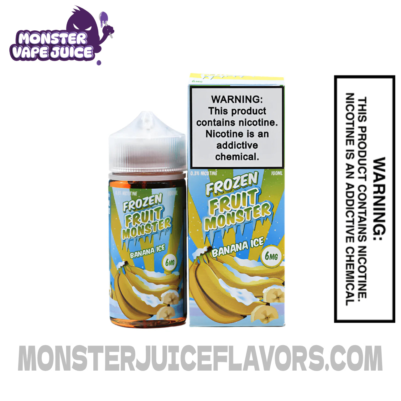 Banana Ice Frozen Fruit Monster E Liquid - 100ml