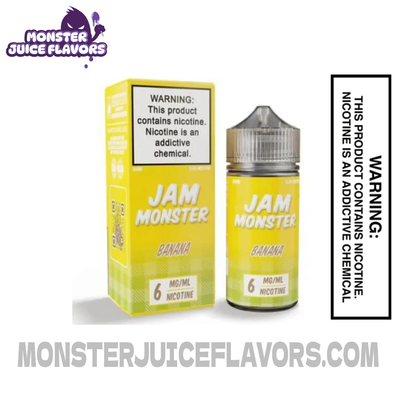 Banana Jam Monster E Liquid - 100ml