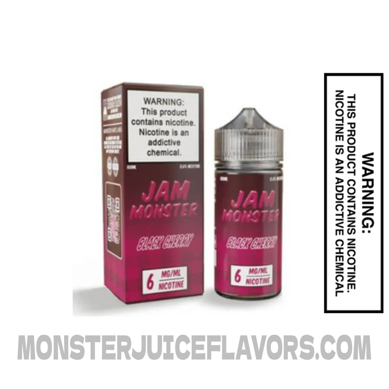 Black Cherry Jam Monster E Liquid - 100ml