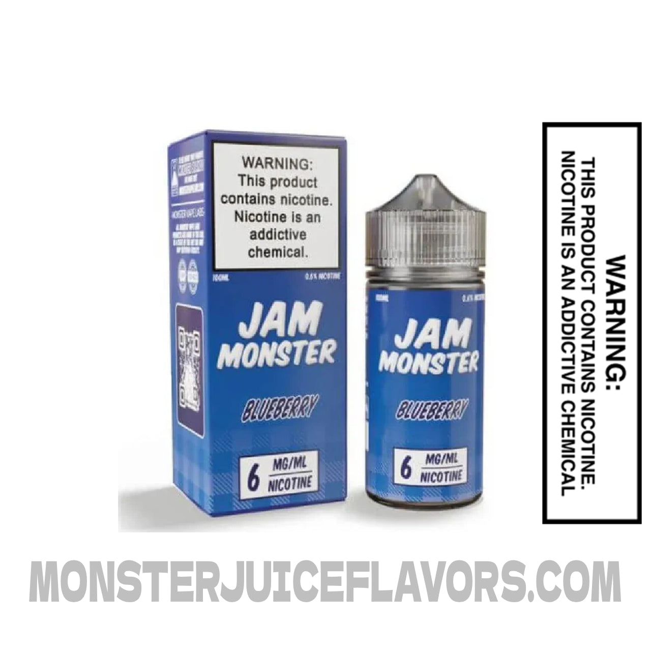 Blueberry Jam Monster E-Liquid 100ml Vape Device