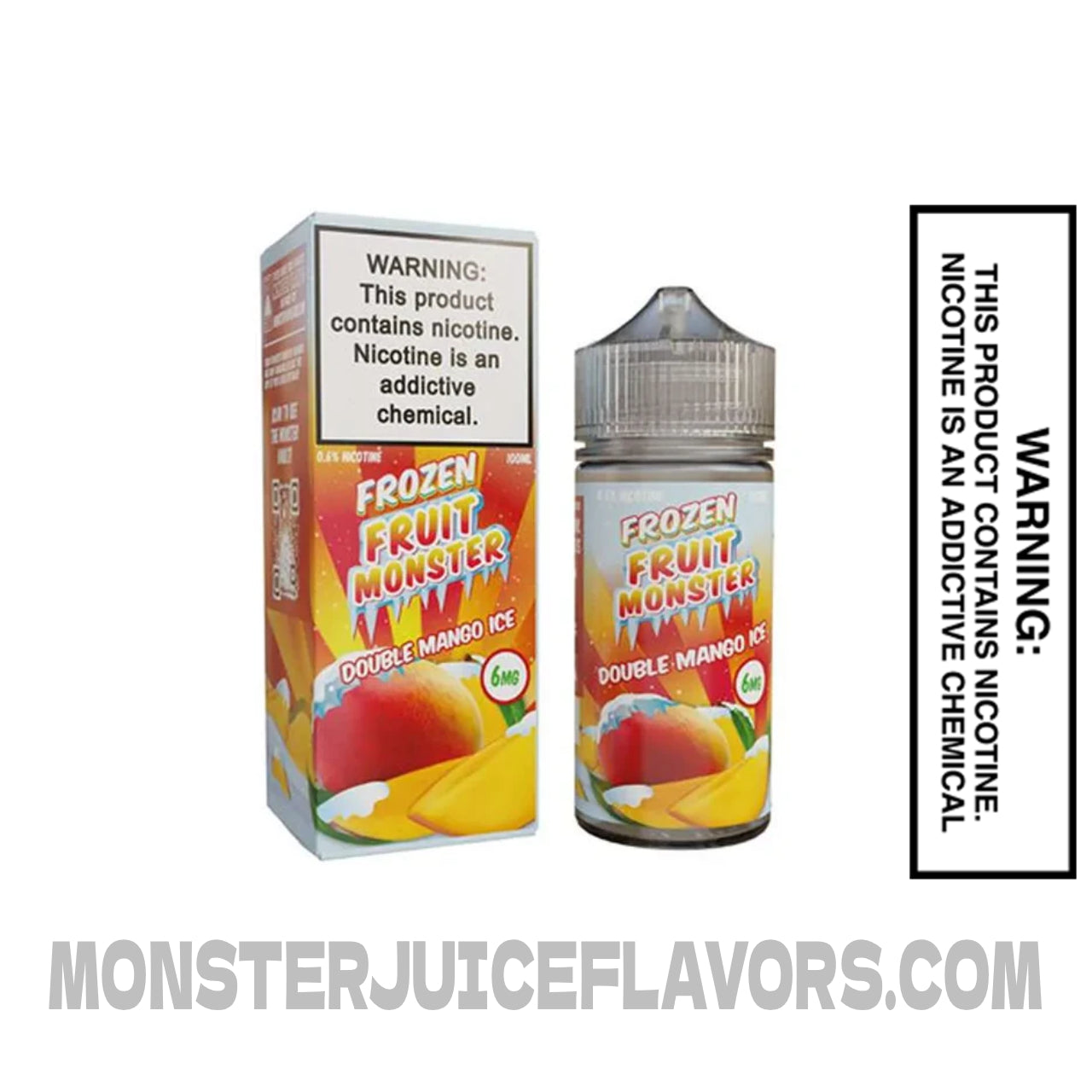 Double Mango Ice Frozen Fruit Monster E Liquid - 100ml