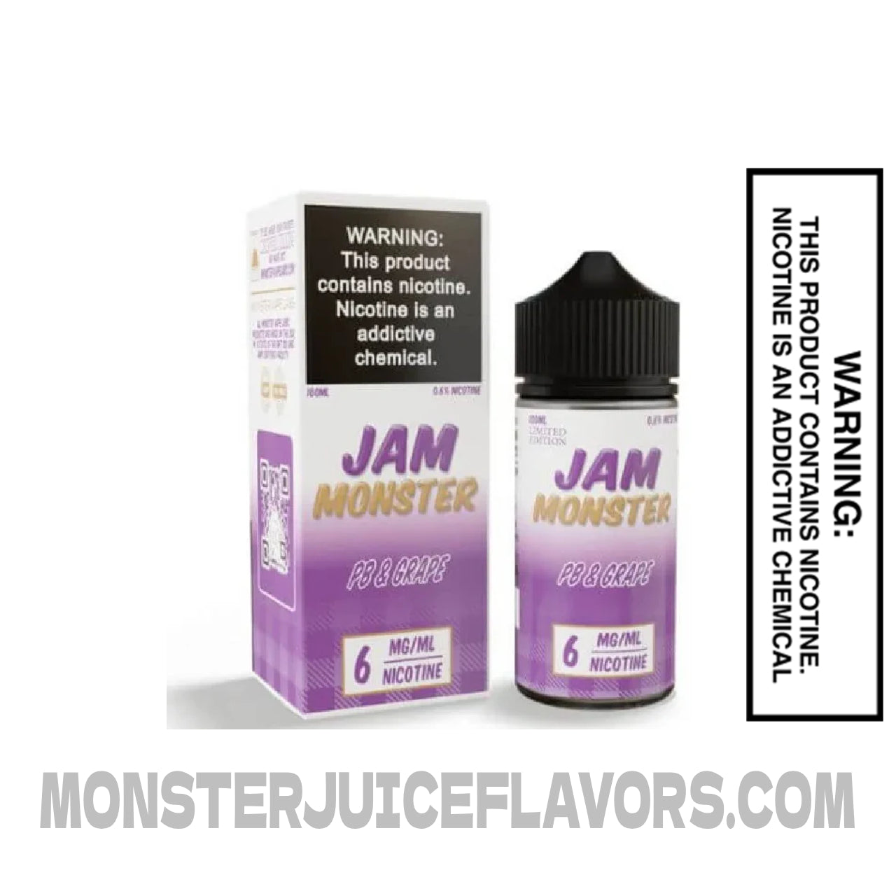 Grape PB Jam Monster E Liquid - 100ml