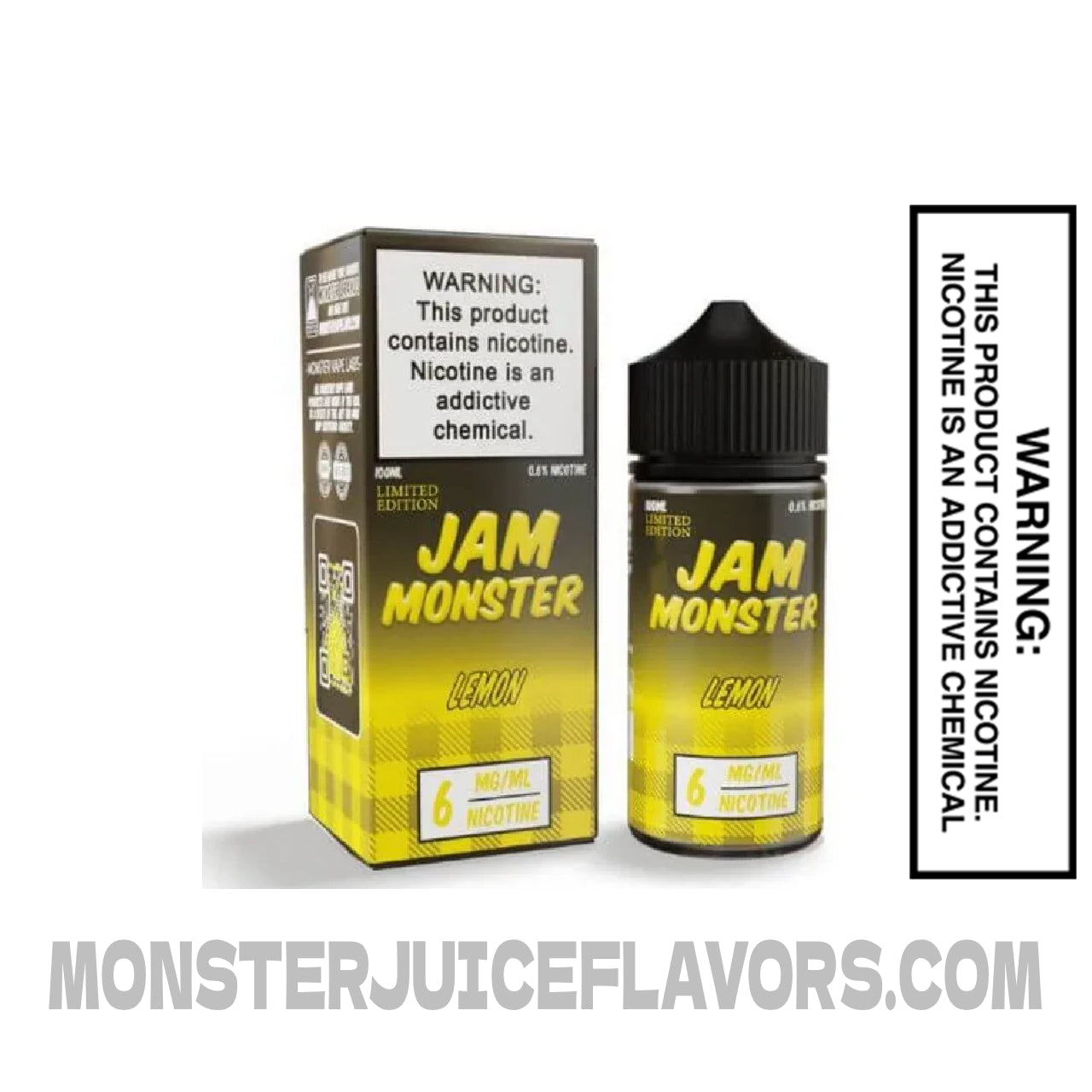Lemon jam monster e liquid  100ml Vape Juice | Premium Citrus Blend