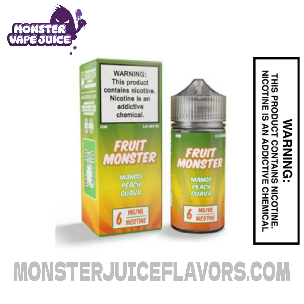 Mango Peach Guava Fruit Monster E Liquid TFN - 100ml