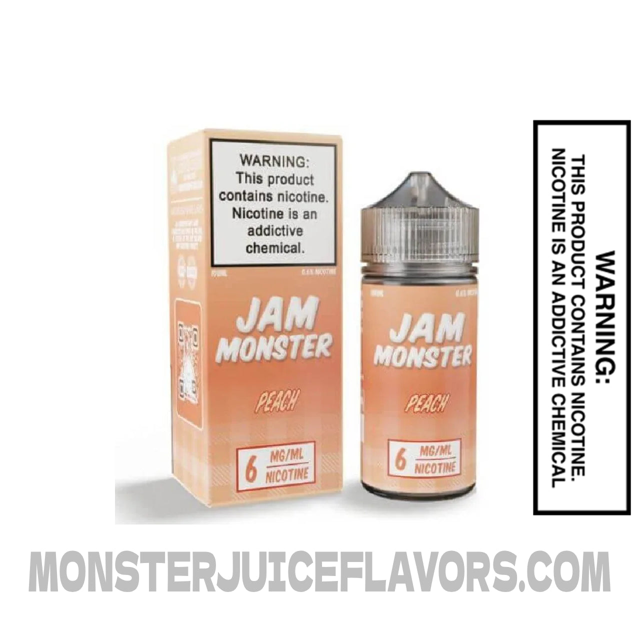 Peach Jam Monster E Liquid - 100ml
