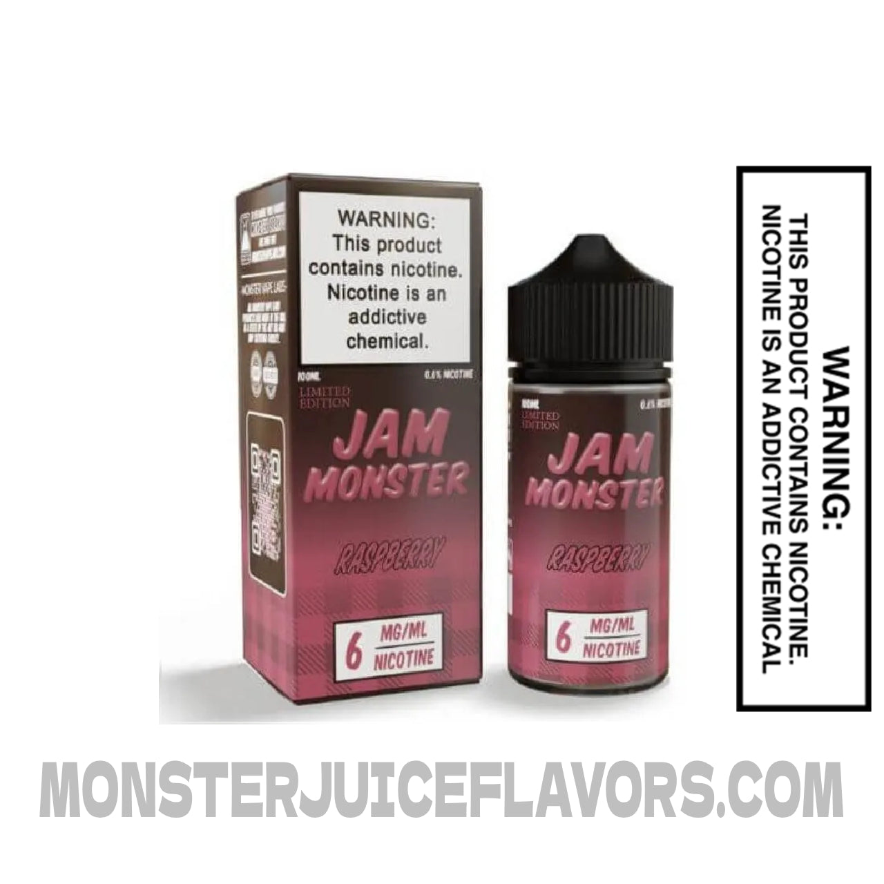 Raspberry Jam Monster E Liquid - 100ml