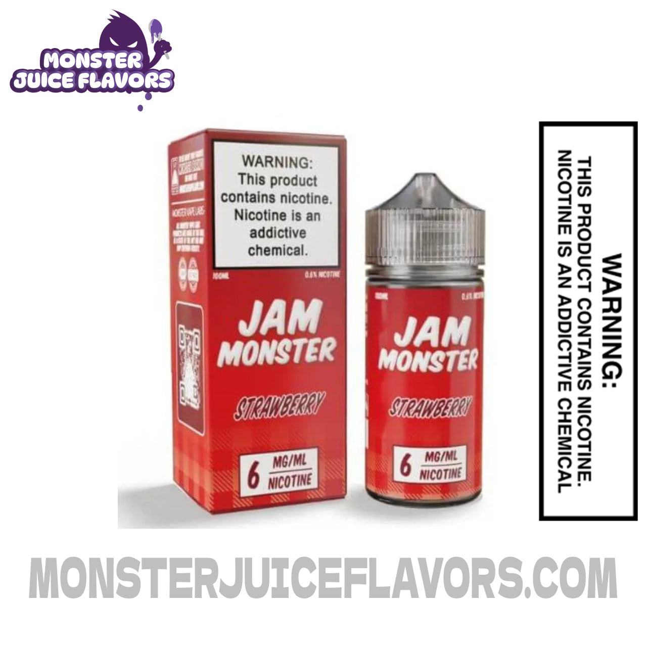 Strawberry Jam Monster E Liquid - 100ml