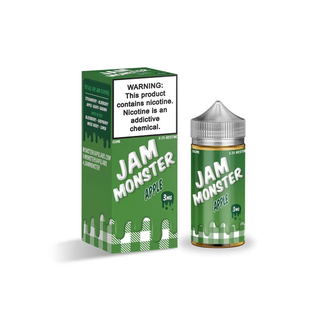 Apple Jam Monster E Liquid Vape - 100mL