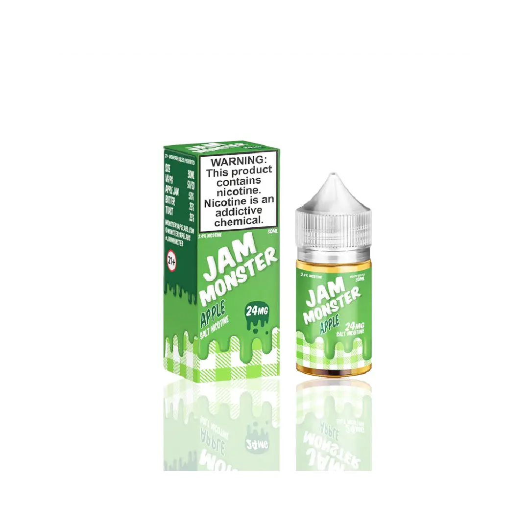 Apple jam monster salt nic Refillable Vape Device