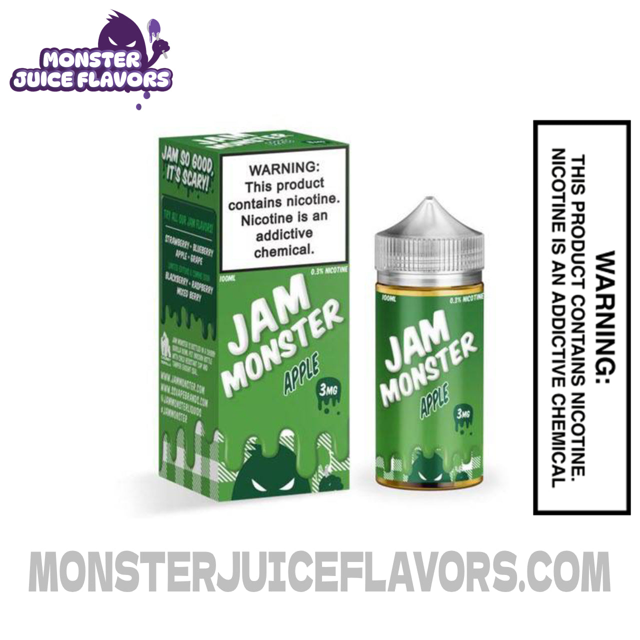 Apple Jam Monster E Liquid - 100ml