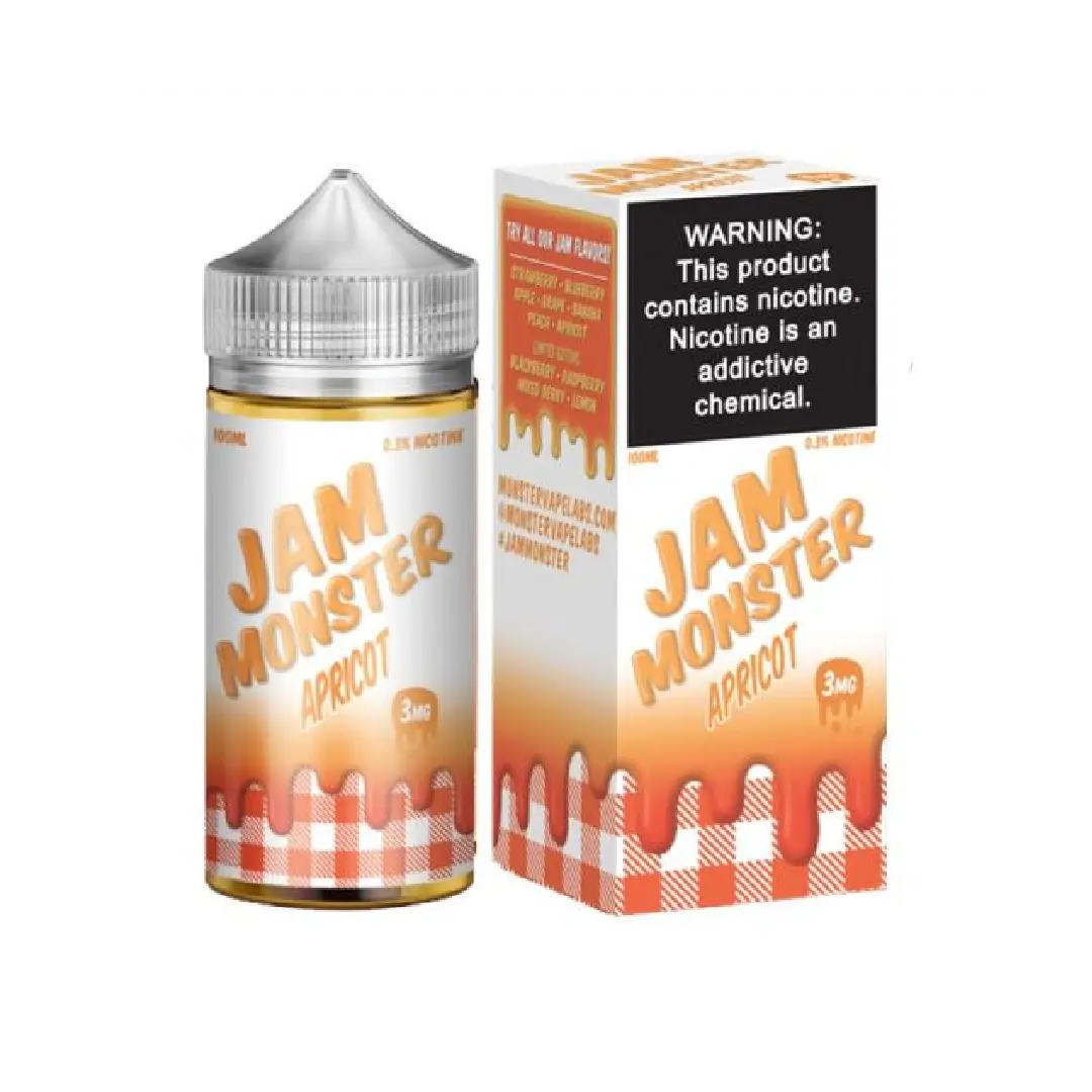 Apricot Jam Monster E liquid Vape Juice – 100mL