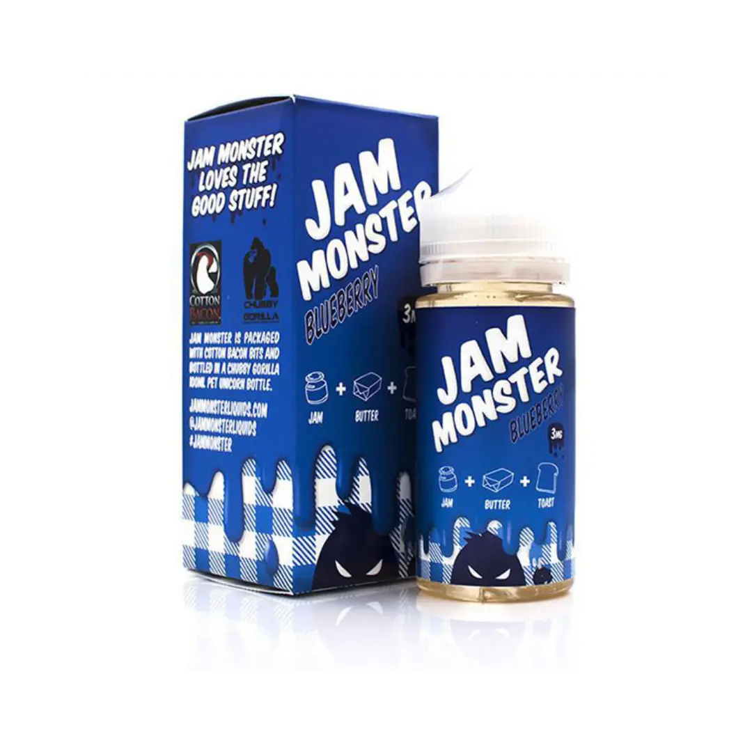 Blueberry Jam Monster E-Liquid 100ml Vape Device