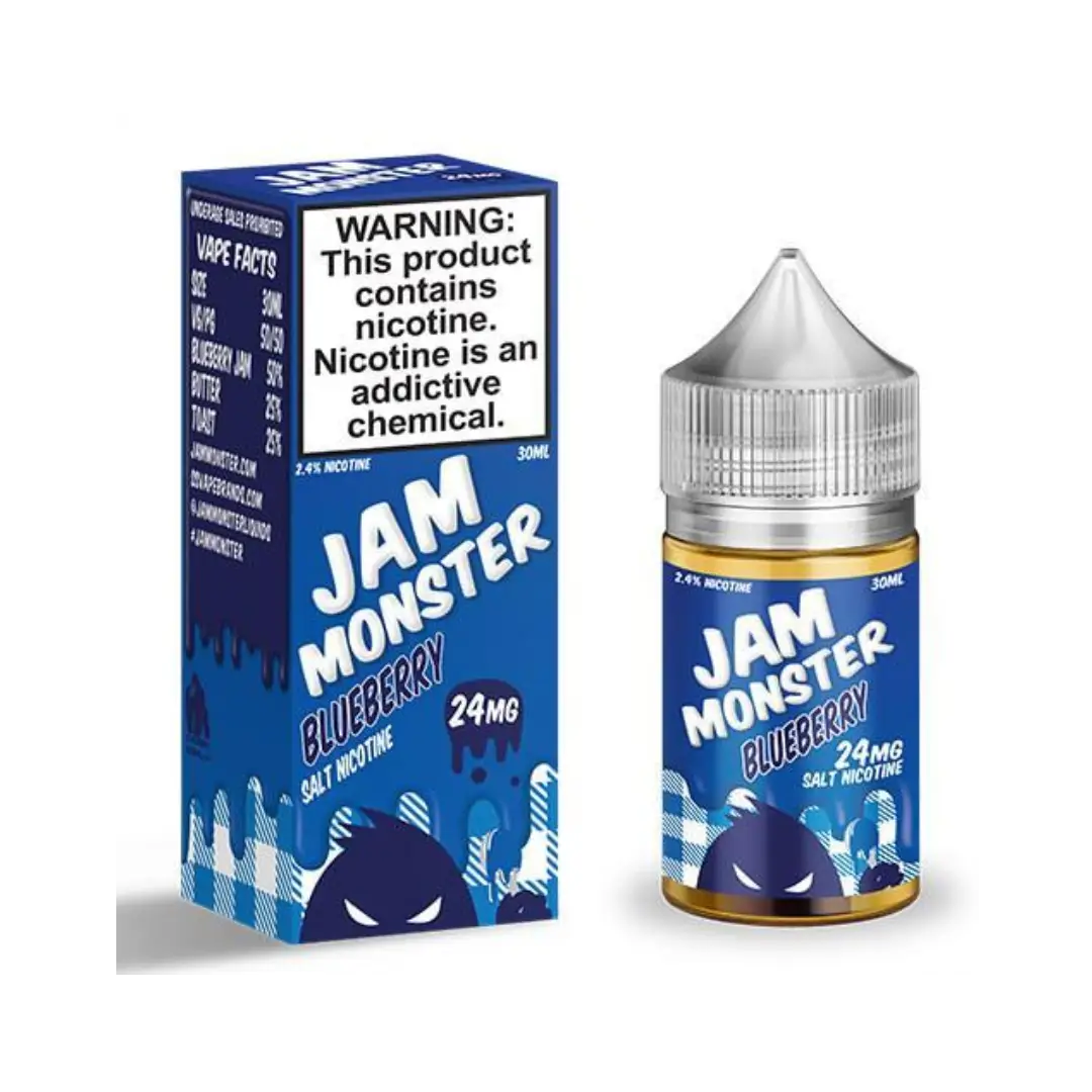 Blueberry Jam Monster Salt Nic – Smooth and Simple Flavor