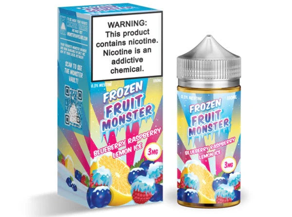 Blueberry Raspberry Lemon Ice - (ICED) Frozen Fruit Monster E-Liquid 100ML