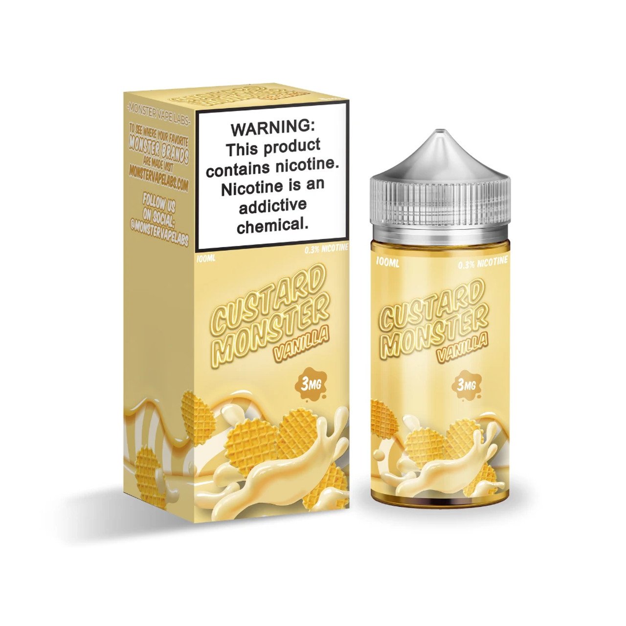 Butterscotch Custard Monster E-Liquid - 100mL
