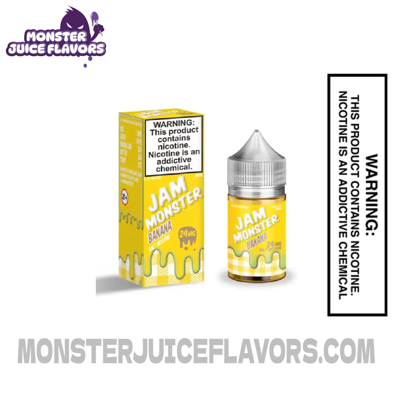 Banana Jam Monster Salt Nic - 30ml