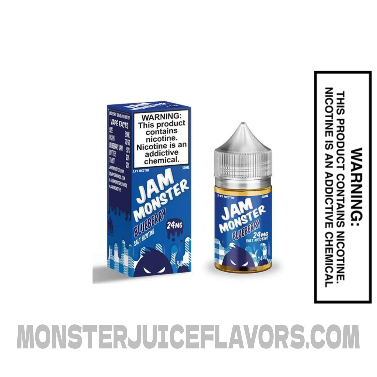 Blueberry Jam Monster Salt Nic - 30ml