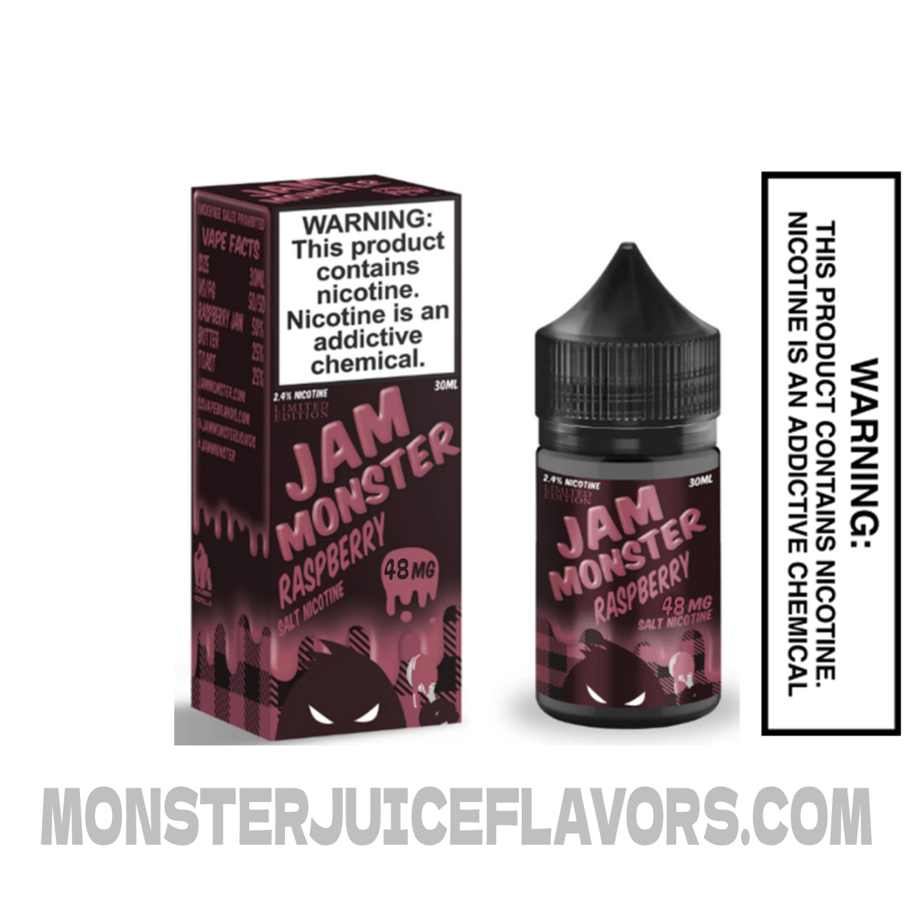 Raspberry Jam Monster Salt Nic - 30ml