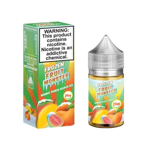 Mango Peach Guava Ice - (ICED) Frozen Fruit Monster Salt E-Liquid 30ML