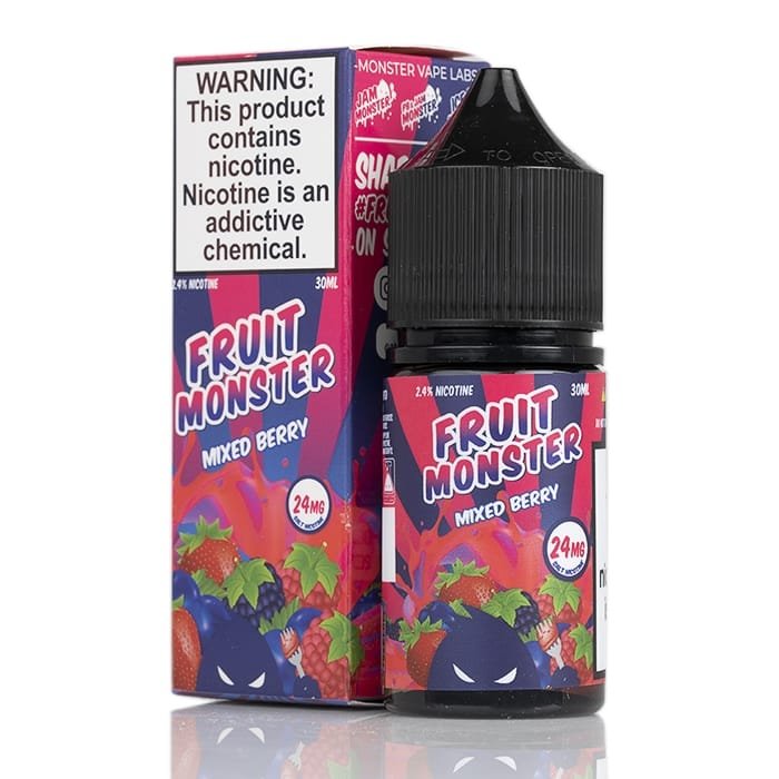 Mixed Berry - (ICED) Frozen Fruit Monster Salt E-Liquid 30ML