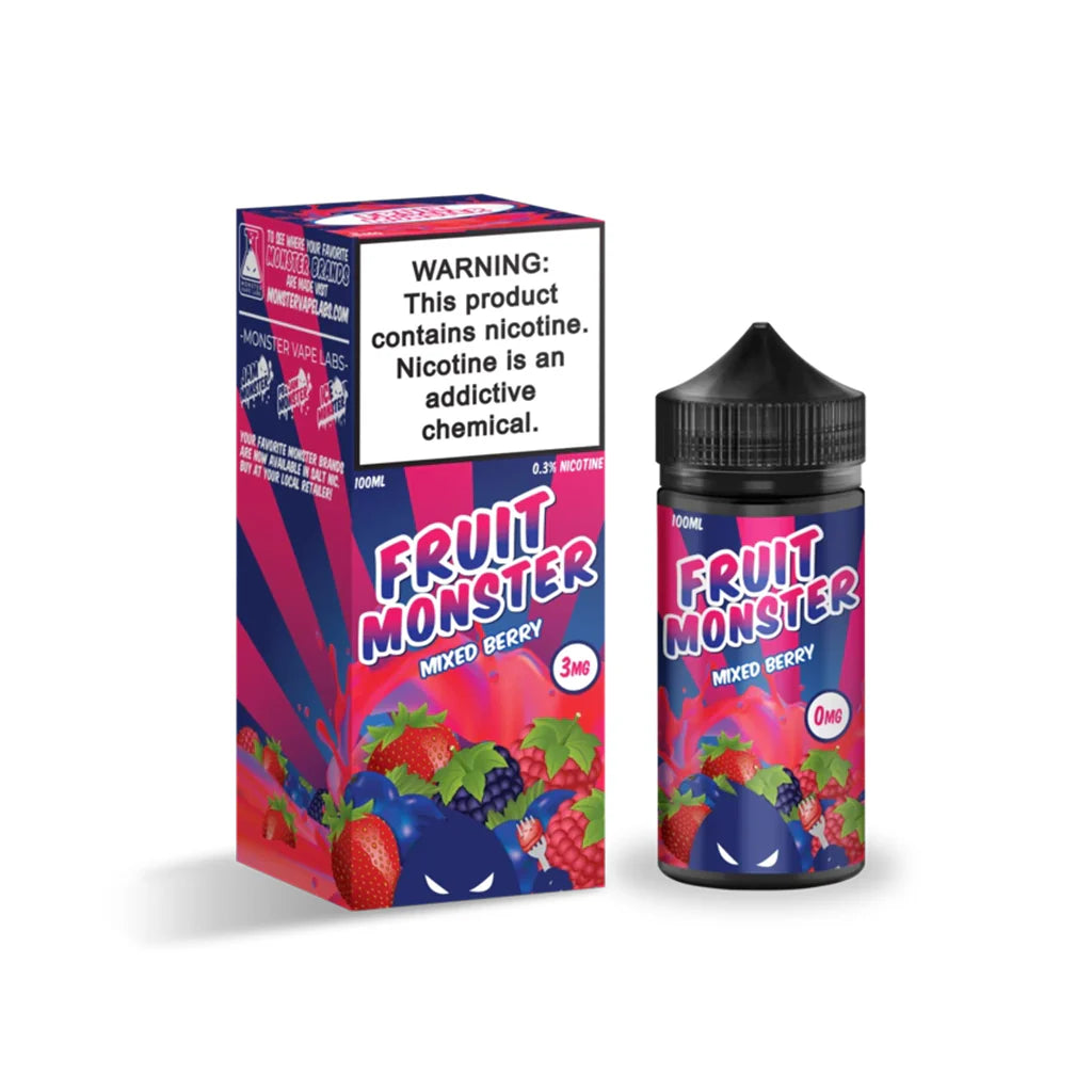 Mixed Berry Ice - (ICED) Frozen Fruit Monster E-Liquid 100ML