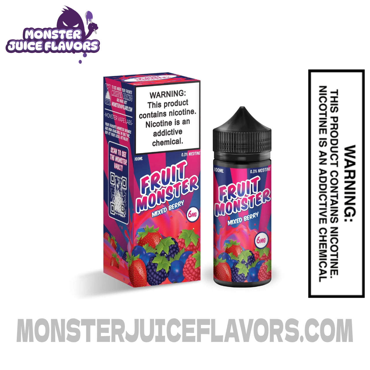 Mixed Berry Fruit Monster E Liquid TFN