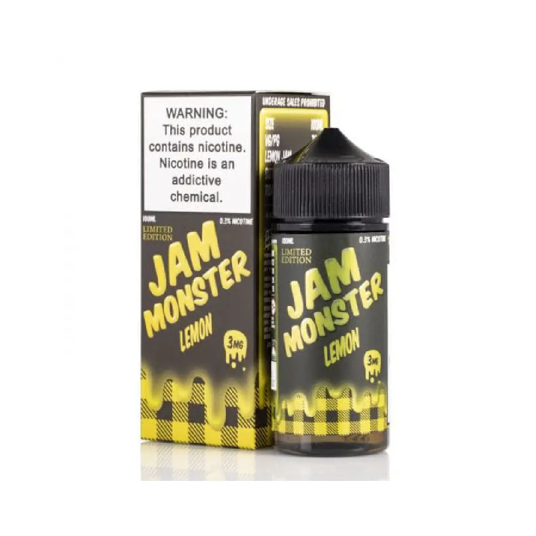 Lemon jam monster e liquid  100ml Vape Juice | Premium Citrus Blend