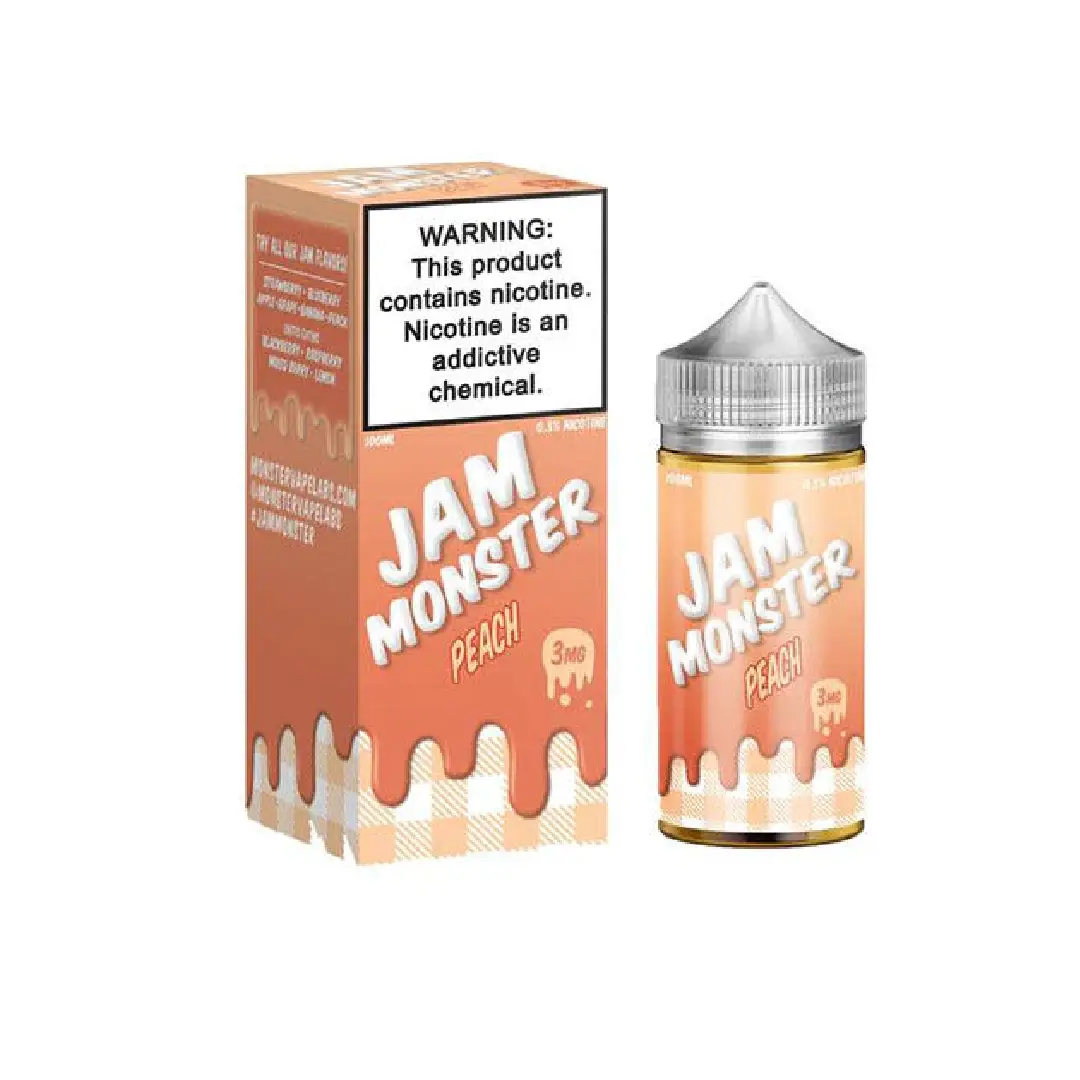 Peach jam Monster E liquid 100ml Vape Juice