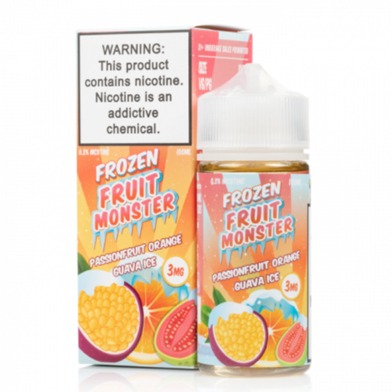 PFO Guava - (ICED) Frozen  Fruit Monster E-Liquid 100ML