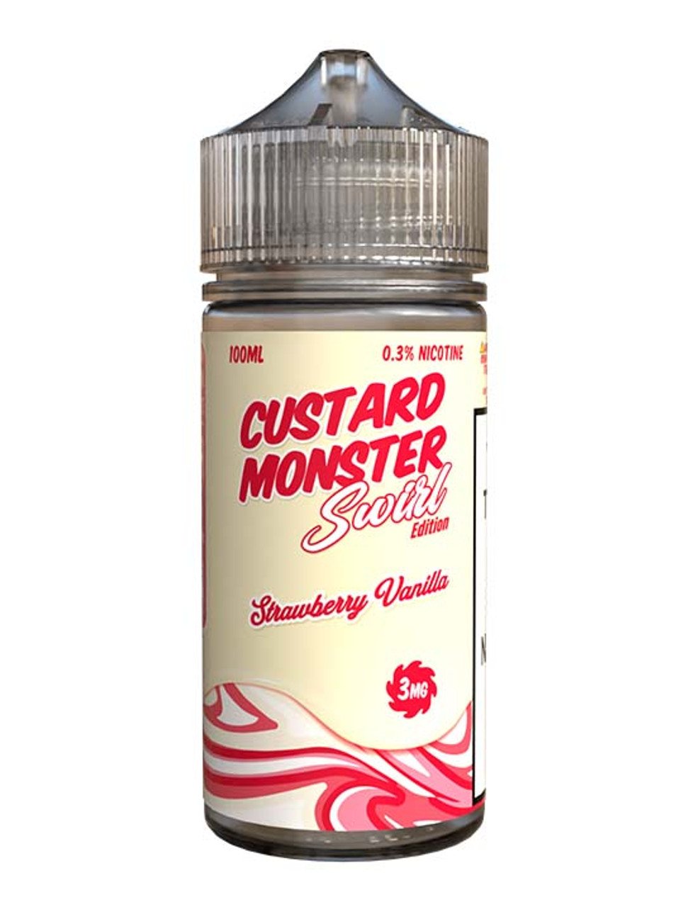 Strawberry Vanilla Swirl Edition Custard Monster E Liquid