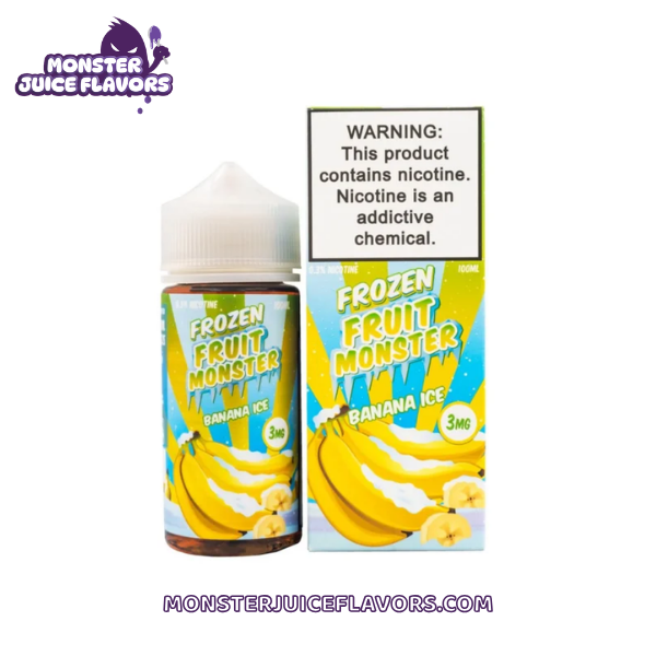 Banana Ice - (ICED) Frozen Fruit Monster E-Liquid 100ML