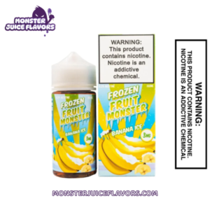 Banana Ice - (ICED) Frozen Fruit Monster E-Liquid 100ML