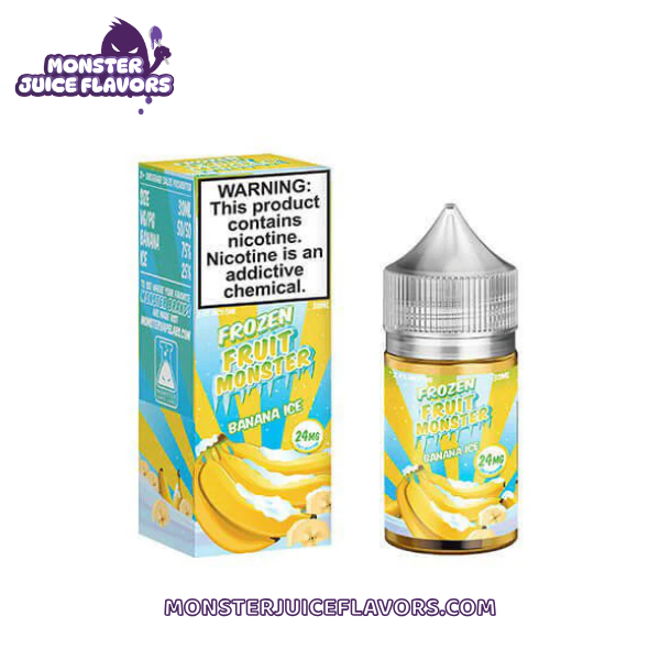 Banana Ice - (ICED) Frozen Fruit Monster Salt E-Liquid 30ML