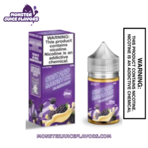 Blackberry Custard Monster Salt E-Liquid - 30mL