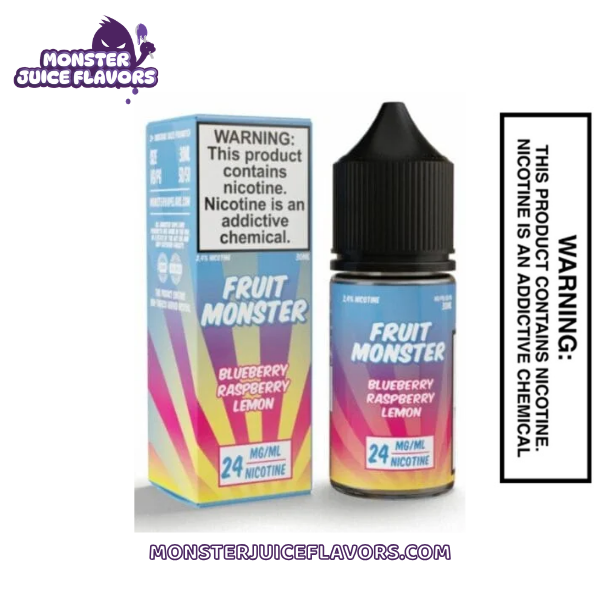 Blue Raspberry Lemon - Fruit Monster T.F.N Salt E-Liquid 30ML