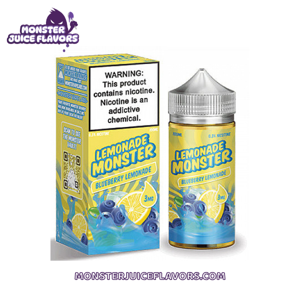 Blueberry Lemonade Lemonade Monster E Liquid | Sweet & Tangy Vape Juice - Image 2