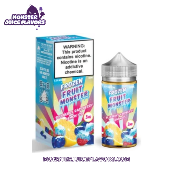 Blueberry Raspberry Lemon Ice - (ICED) Frozen Fruit Monster E-Liquid 100ML