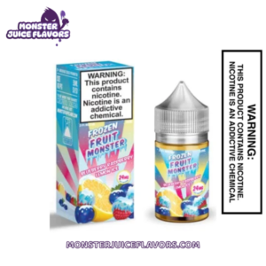 Blueberry Raspberry Lemon Ice - (ICED) Frozen Fruit Monster Salt E-Liquid 30ML