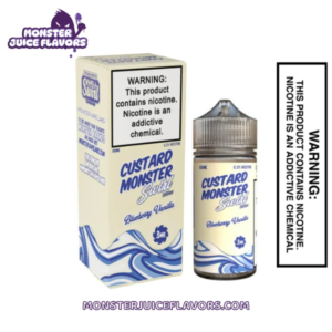 Blueberry Vanilla Custard Monster E-Liquid Swirl Edition - 100mL