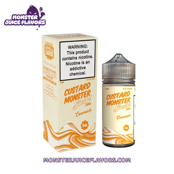 Creamsicle custard Monster E-Liquid Swirl Edition - 100mL