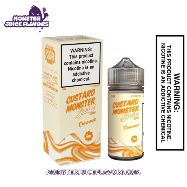 Creamsicle custard Monster E-Liquid Swirl Edition - 100mL