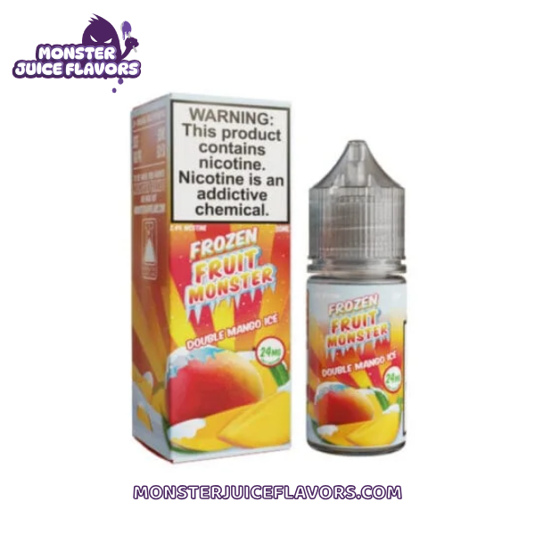 Double Mango Ice - (ICED) Frozen Fruit Monster Salt E-Liquid 30ML