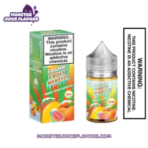 Mango Peach Guava Ice - (ICED) Frozen Fruit Monster Salt E-Liquid 30ML