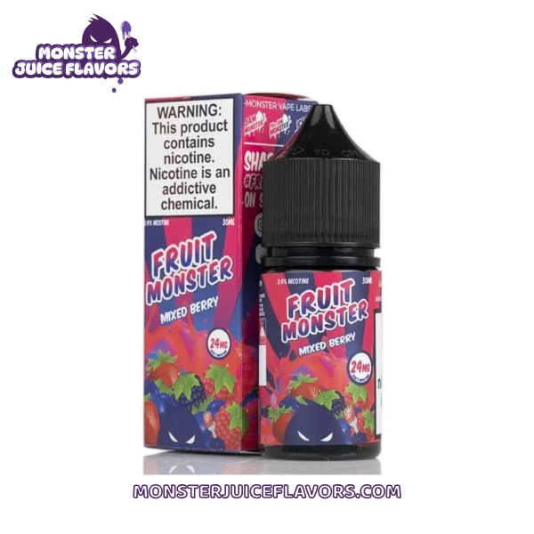 Mixed Berry - (ICED) Frozen Fruit Monster Salt E-Liquid 30ML