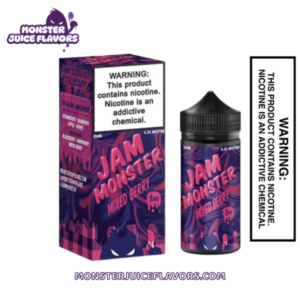 Mixed Berry Jam Monster E Liquid 100ml Vape Device