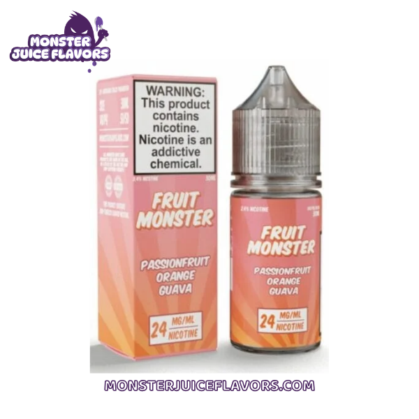 Passion Fruit Orange Guava - Fruit Monster T.F.N Salt E-Liquid 30ML
