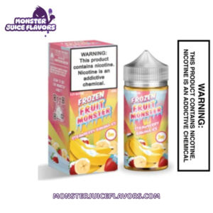 Strawberry Banana Ice - (ICED) Frozen Fruit Monster E-Liquid 100ML