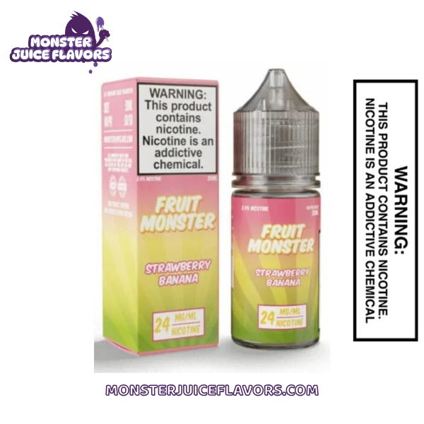 Strawberry Banana - Fruit Monster T.F.N Salt E-Liquid 30ML