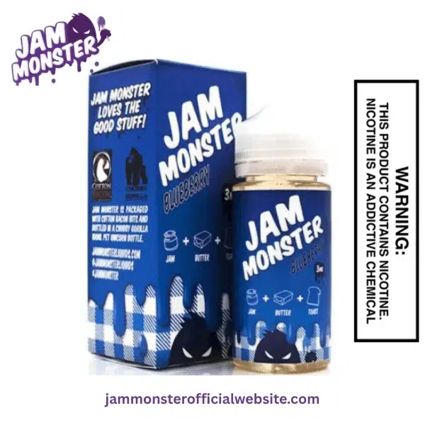 Blueberry Jam Monster E-Liquid 100ml Vape Device